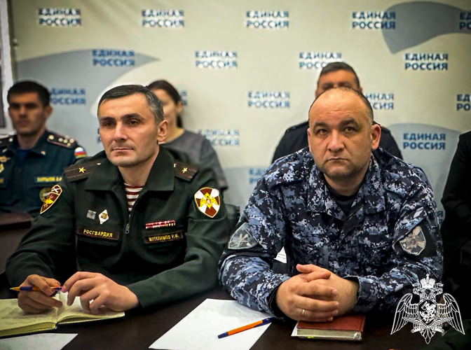 Росгвардейцы Ингушетии приняли участие в совещании по подготовке «Диктанта Победы»