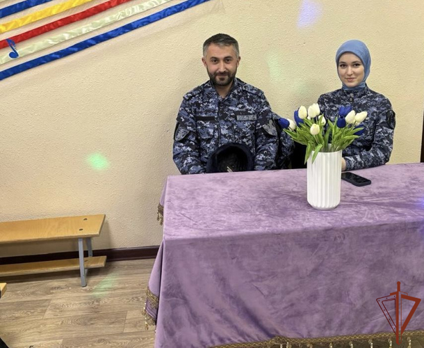 В детском саду Росгвардии в Ингушетии прошло праздничное мероприятие в преддверии Международного женского дня