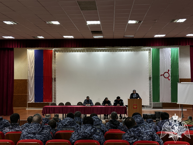 В Управлении Росгвардии по Республике Ингушетия состоялась техническая конференция