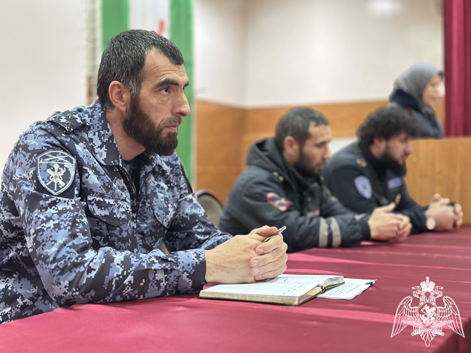В Управлении Росгвардии по Республике Ингушетия состоялась техническая конференция