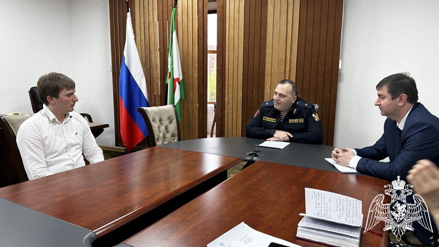 Начальник Управления Росгвардии по Республике Ингушетия провел прием граждан 