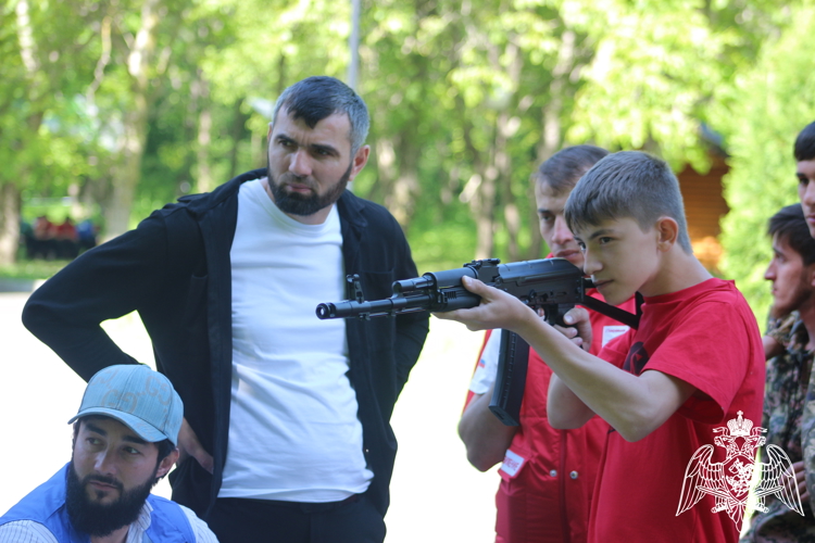 Росгвардейцы приняли участие в военно-патриотической игре «Зарница 2.0.» в Ингушетии