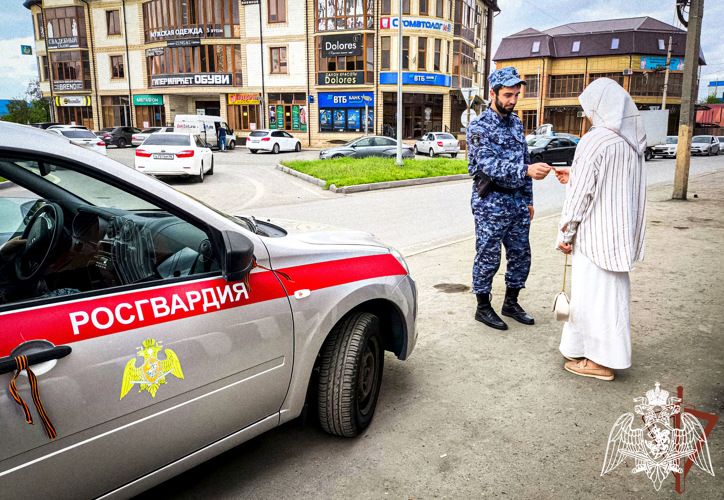 Росгвардейцы Ингушетии присоединились к Всероссийской акции «Георгиевская ленточка»