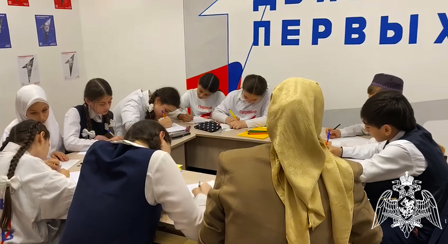 Росгвардейцы присоединились ко Всероссийской патриотической акции «Письмо солдату» в Ингушетии