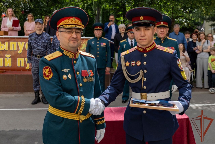 В кадетском училище Росгвардии состоялся выпуск (видео)