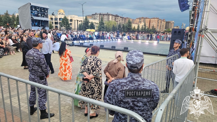 Росгвардейцы обеспечили безопасность  празднования знаменательной исторической даты в Ингушетии