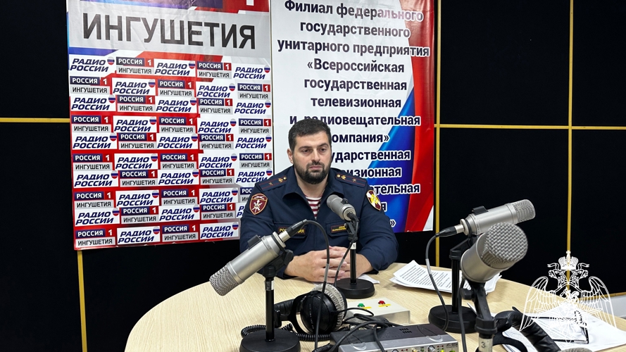 Росгвардеец из Ингушетии стал гостем выпуска радиорубрики «В эфире Росгвардия»