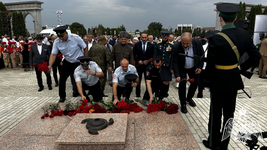 Росгвардейцы в Ингушетии приняла участие в мероприятиях, посвященных Дню солидарности в борьбе с терроризмом