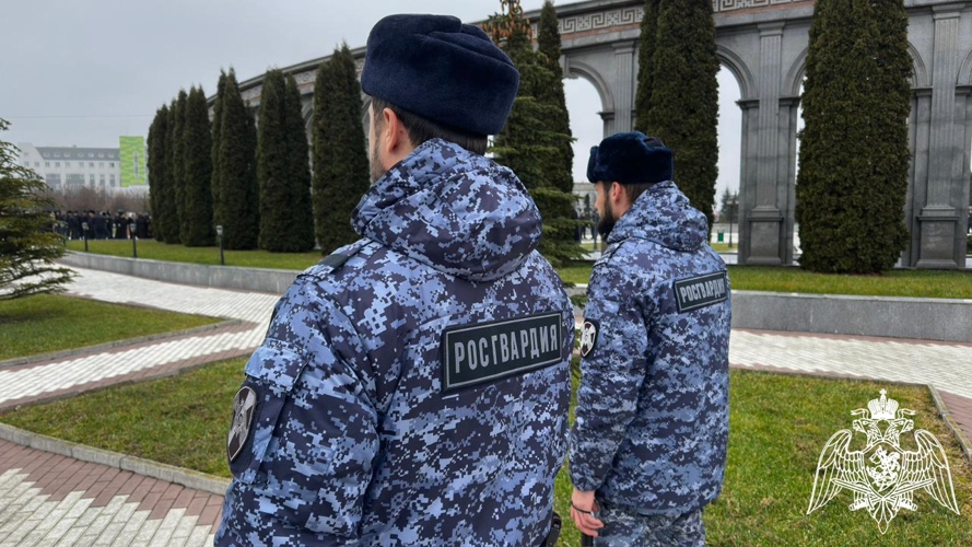 В Ингушетии росгвардейцы приняли участие в мероприятиях, посвященных Дню Героев Отечества