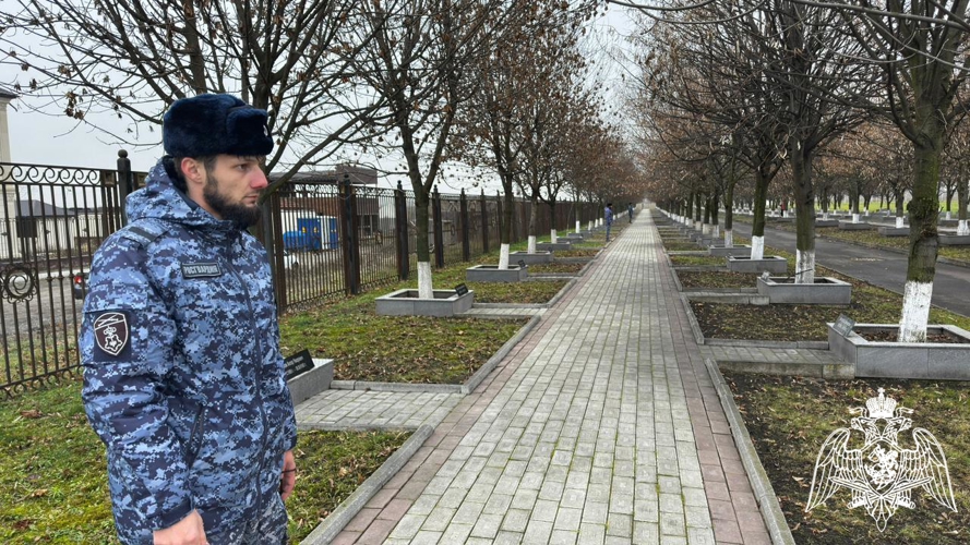 В Ингушетии росгвардейцы приняли участие в мероприятиях, посвященных Дню Героев Отечества