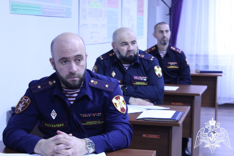 В Управлении Росгвардии по Республике Ингушетия подвели итоги служебно-боевой деятельности за 2025 год