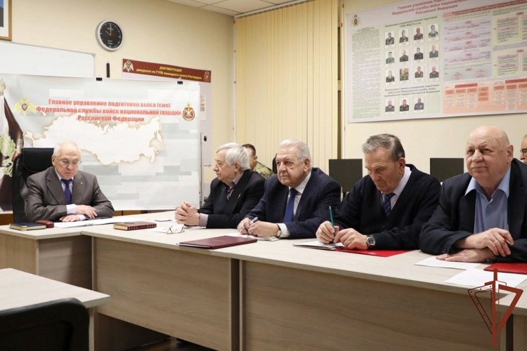 В Росгвардии состоялось расширенное заседание Президиума Совета ветеранов