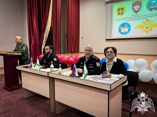 Росгвардейцы провели комплекс профориентационных мероприятий в школах Ингушетии