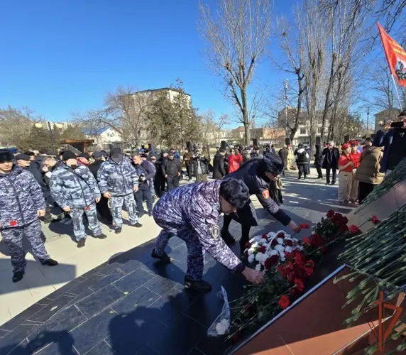 В Северо-Кавказском округе Росгвардии прошли мероприятия ко Дню памяти о россиянах, исполнявших служебный долг за пределами Отечества