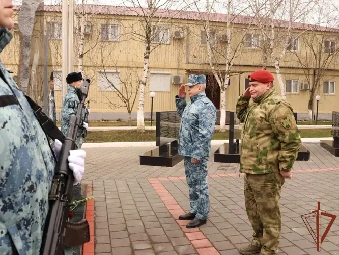 На Северном Кавказе росгвардейцы приняли участие в мероприятиях ко Дню защитника Отечества