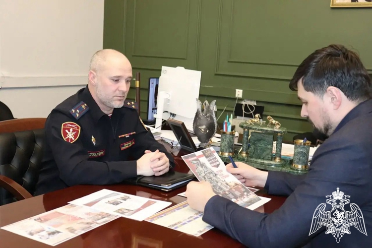 В Ингушетии офицер Росгвардии принял участие в рабочей встрече в региональном министерстве образования и науки