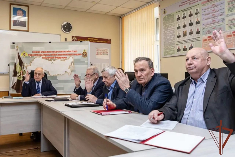 В Росгвардии состоялось заседание Совета ветеранов войск правопорядка
