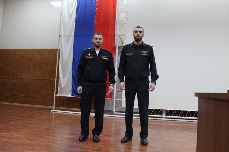 В Управлении Росгвардии по Республике Ингушетия отметили юбилей ведомств