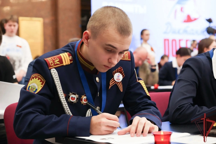 Более 20 тысяч росгвардейцев стали участниками Международной акции «Диктант Победы-2026»