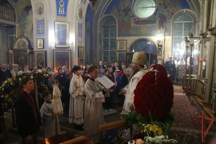 В Северо-Кавказском округе Росгвардии состоялись пасхальные богослужения