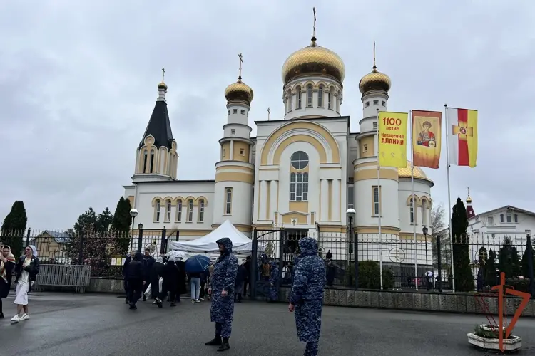 Росгвардия обеспечила безопасность проведения православного праздника Вербное воскресенье на Северном Кавказе