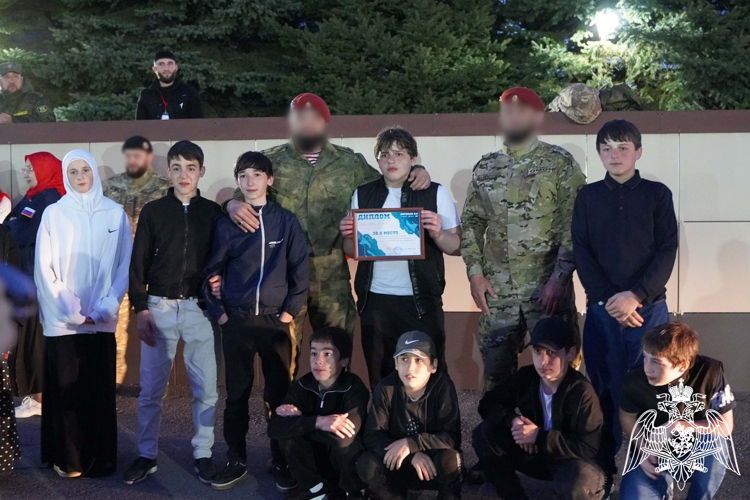В Ингушетии росгвардейцы оказали содействие в проведении муниципального этапа игры «Зарница 2.0» 