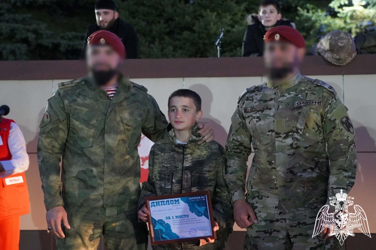 В Ингушетии росгвардейцы оказали содействие в проведении муниципального этапа игры «Зарница 2.0» 