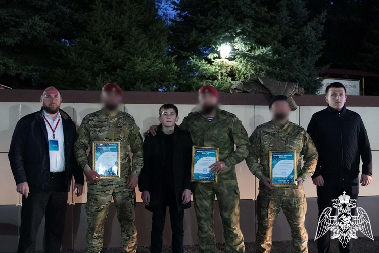 В Ингушетии росгвардейцы оказали содействие в проведении муниципального этапа игры «Зарница 2.0» 
