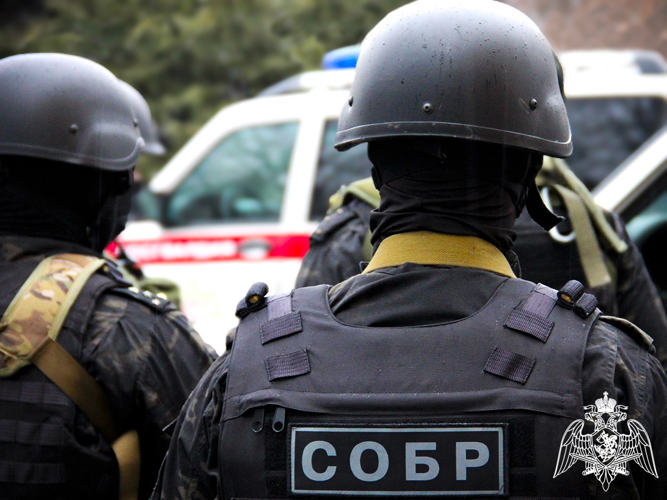 При содействии СОБР Росгвардии в Ингушетии пресечен незаконный оборот оружия