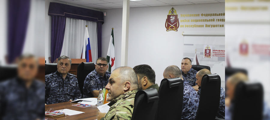 В Управлении Росгвардии по Республике Ингушетия подведены итоги служебно-боевой деятельности за первое полугодие 2026 года