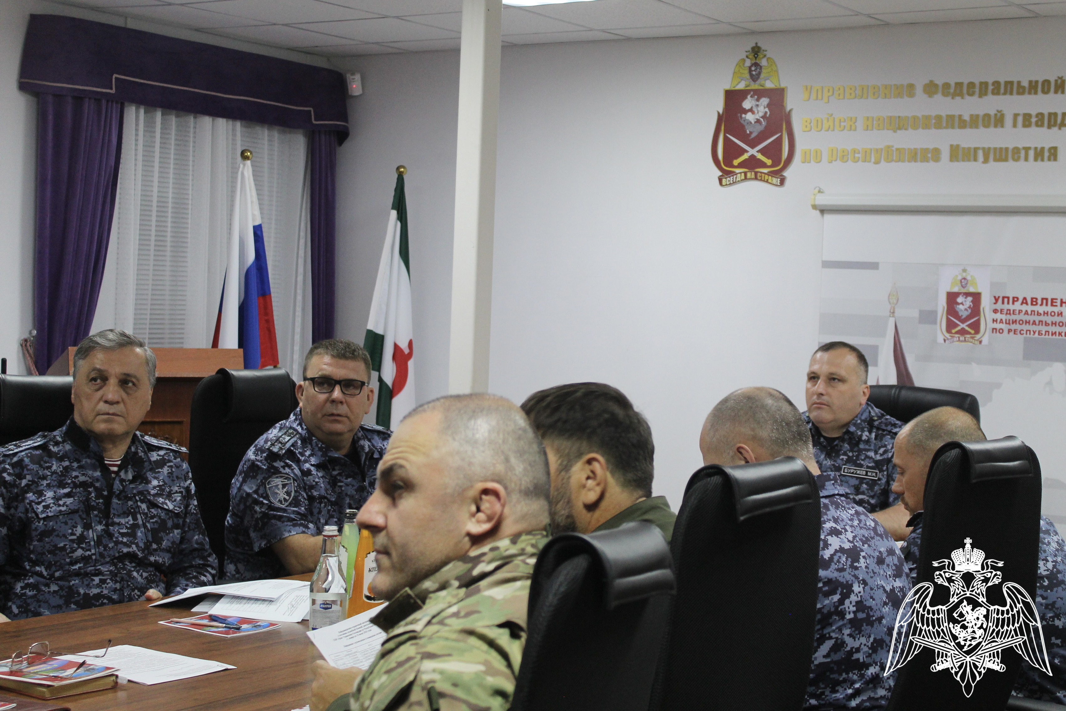 В Управлении Росгвардии по Республике Ингушетия подведены итоги служебно-боевой деятельности за первое полугодие 2026 года