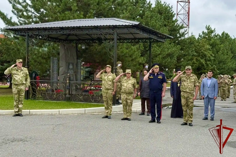 Назрановский полк Росгвардии отпраздновал 22-ю годовщину со дня образования