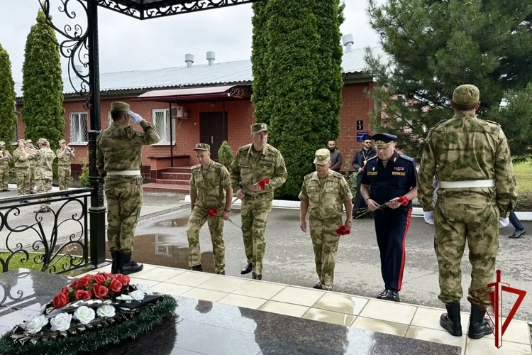 Назрановский полк Росгвардии отпраздновал 22-ю годовщину со дня образования