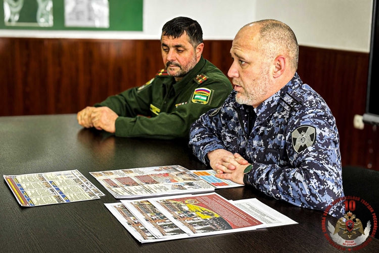 В Ингушетии росгвардейцы провели профориентационное мероприятие для кадет