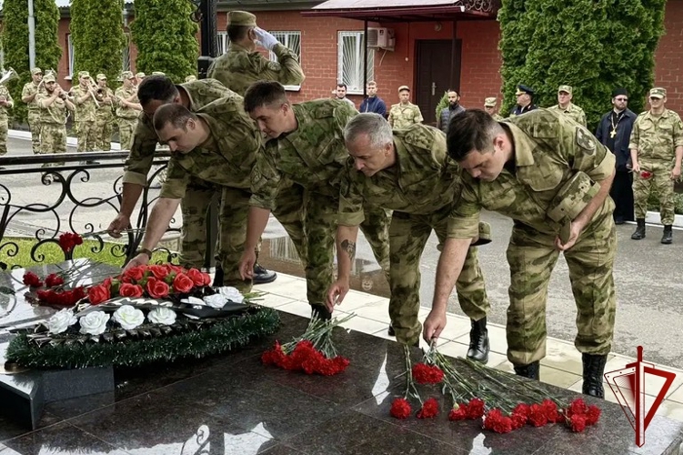 Назрановский полк Росгвардии отпраздновал 22-ю годовщину со дня образования