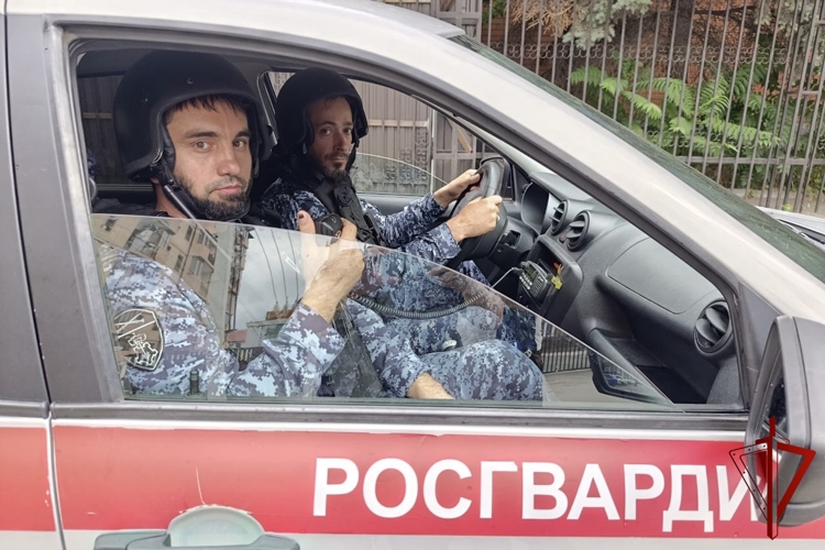 В Ингушетии при участии Росгвардии пресечено нарушение общественного порядка