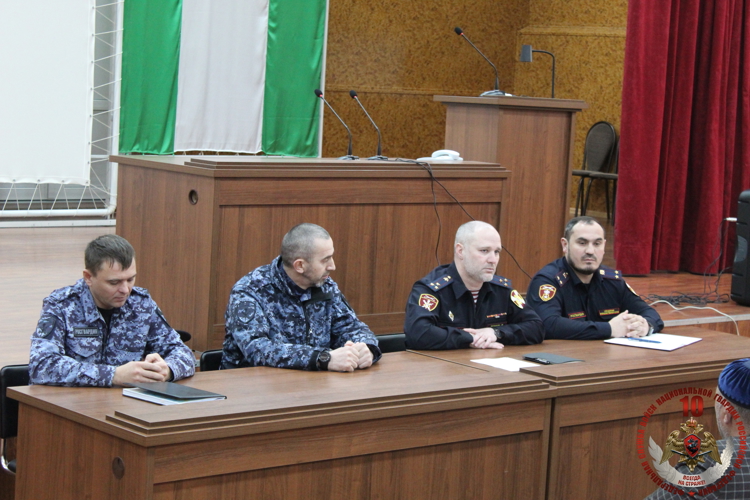 В Ингушетии состоялась встреча руководства территориального органа Росгвардии с семьями сотрудников и военнослужащих