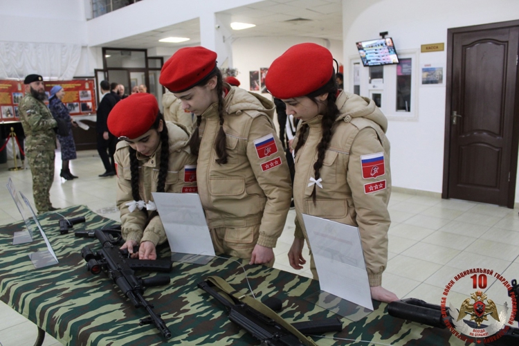 В Управлении Росгвардии по Республике Ингушетия отметили юбилей ведомства