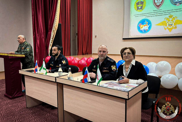 Росгвардейцы провели комплекс профориентационных мероприятий в школах Ингушетии