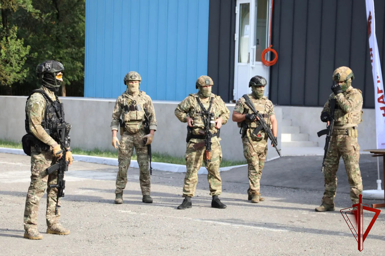 Спортивное мероприятие для воспитанников детского оздоровительного лагеря в Ингушетии провели росгвардейцы