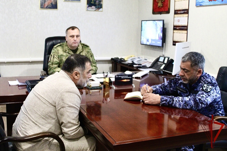 В Управлении Росгвардии по Республике Ингушетия состоялся прием граждан