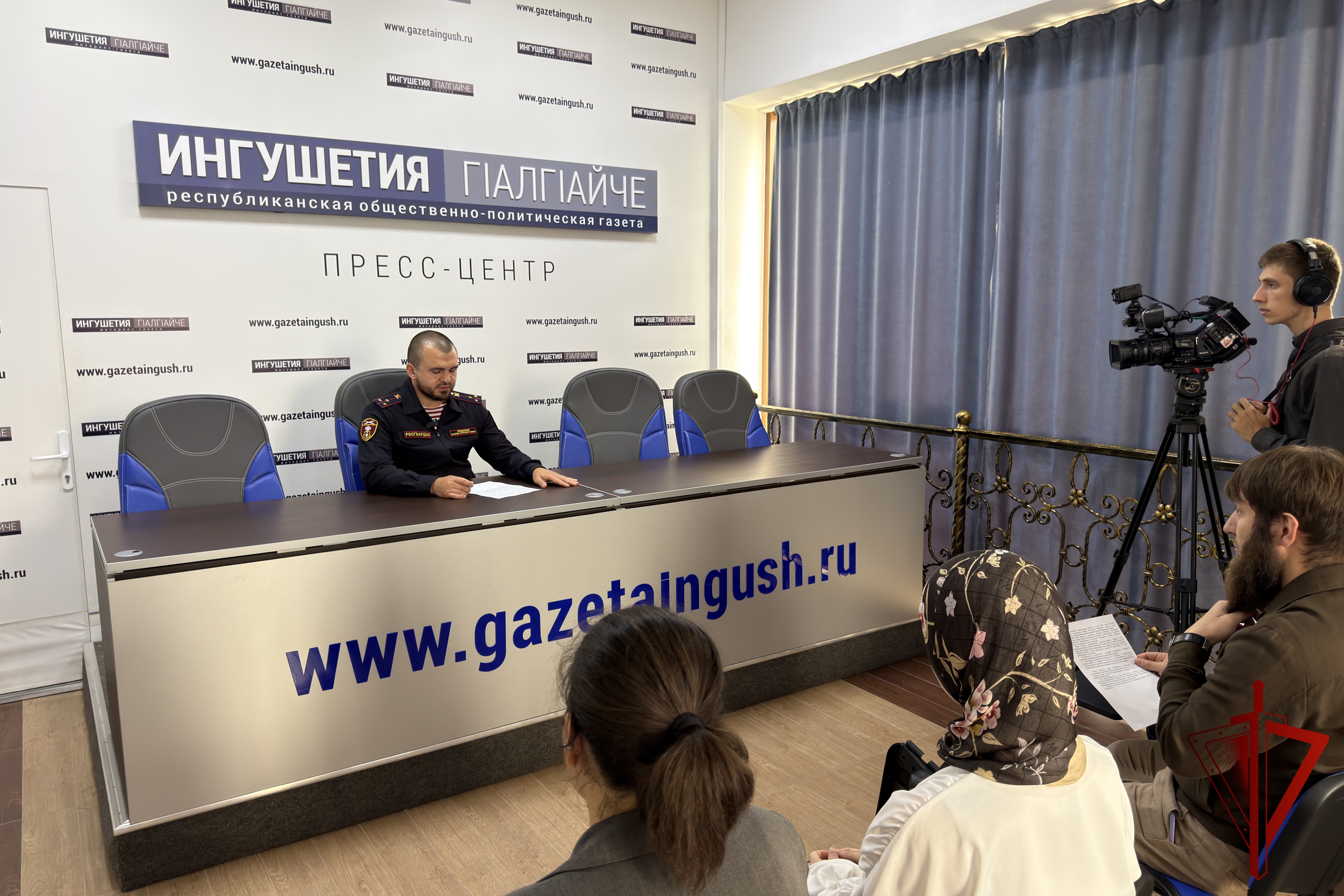 Брифинг регионального Управления вневедомственной охраны Росгвардии состоялся в Ингушетии