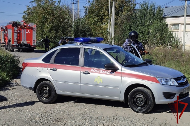 Росгвардейцы в Ингушетии приняли участие во Всероссийской тренировке по гражданской обороне 
