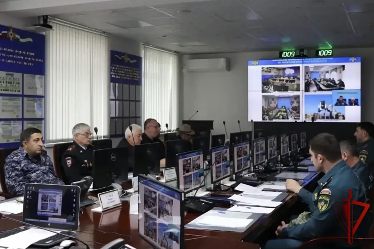 Росгвардейцы в Ингушетии приняли участие во Всероссийской тренировке по гражданской обороне 