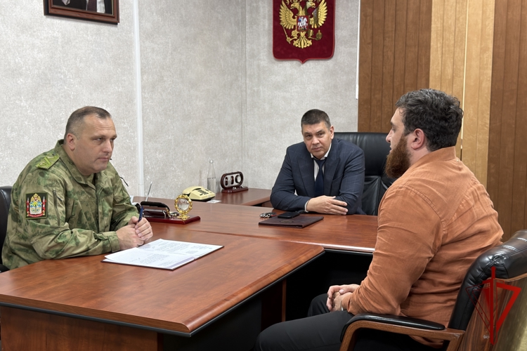 Начальник Управления Росгвардии по Республике Ингушетия провел прием граждан