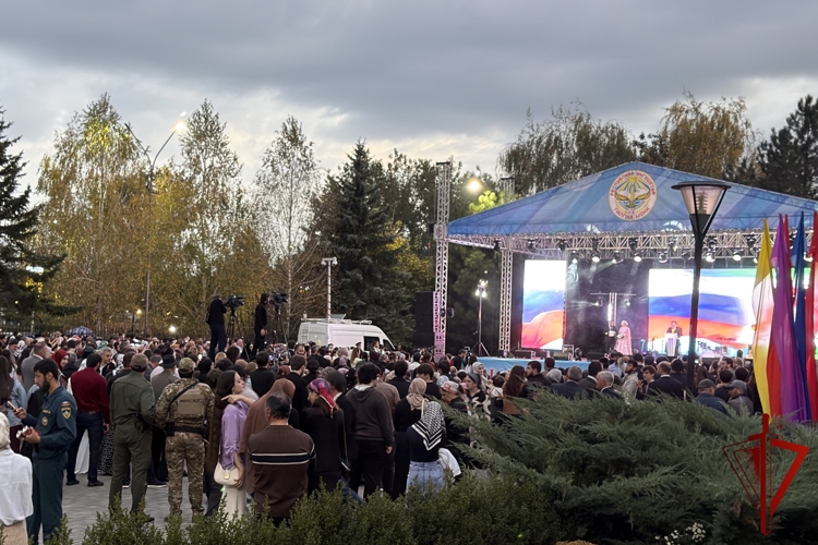 Сотрудники Росгвардии обеспечили правопорядок на День города Назрани