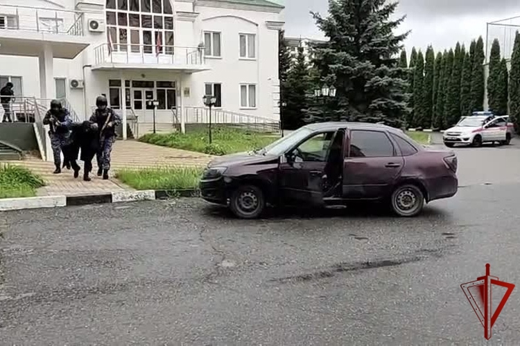 В Ингушетии росгвардейцы провели совместную практическую тренировку