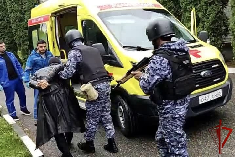 В Ингушетии росгвардейцы провели совместную практическую тренировку