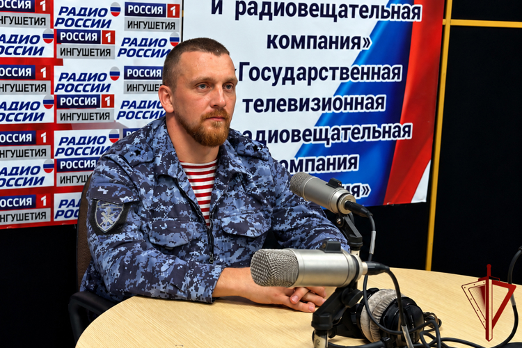 В Ингушетии продолжается ведомственная радиорубрика «В эфире Росгвардия»